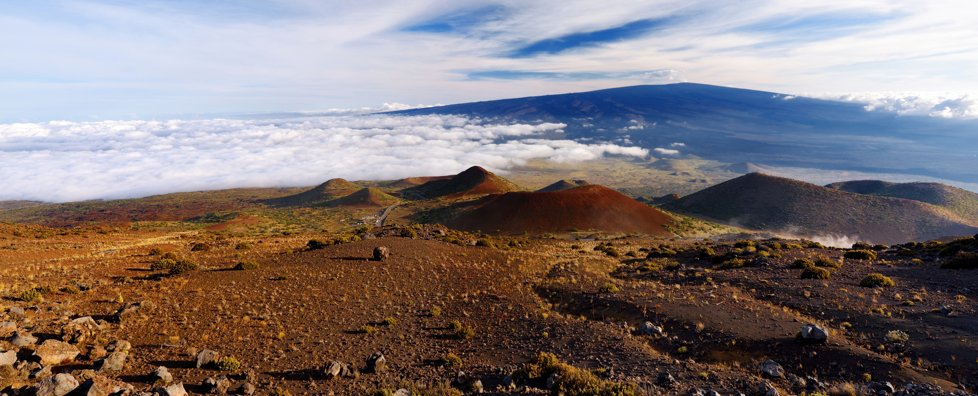 Breathtaking View of Mauna Loa Volcano on the Big Island of Hawaii